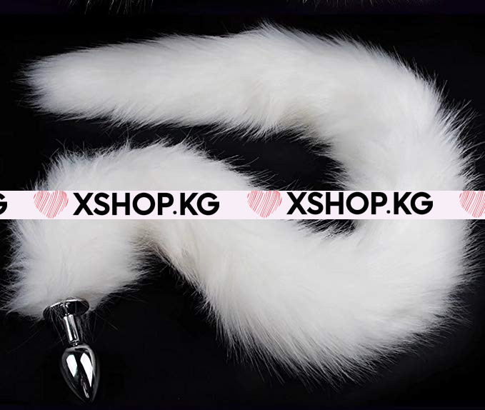 Металлическая анальная пробка "Хвостик"