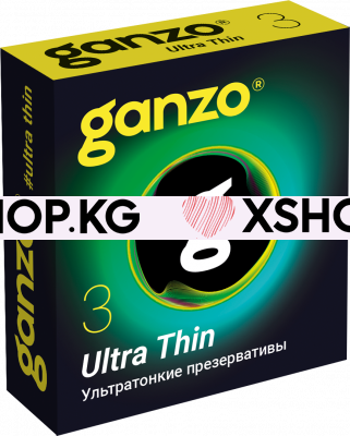 Презервативы "Ganzo", 3 шт