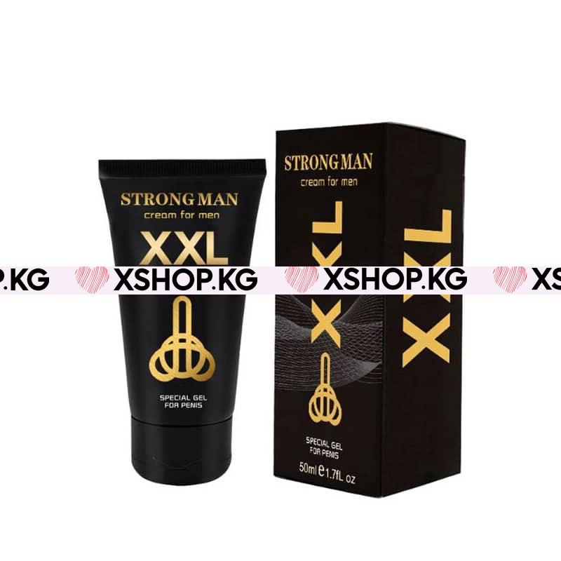 Крем для увеличения члена "Strong man XXL"