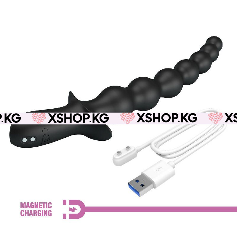 Анальный шариковый вибростимулятор "Pretty Love Rigdon"