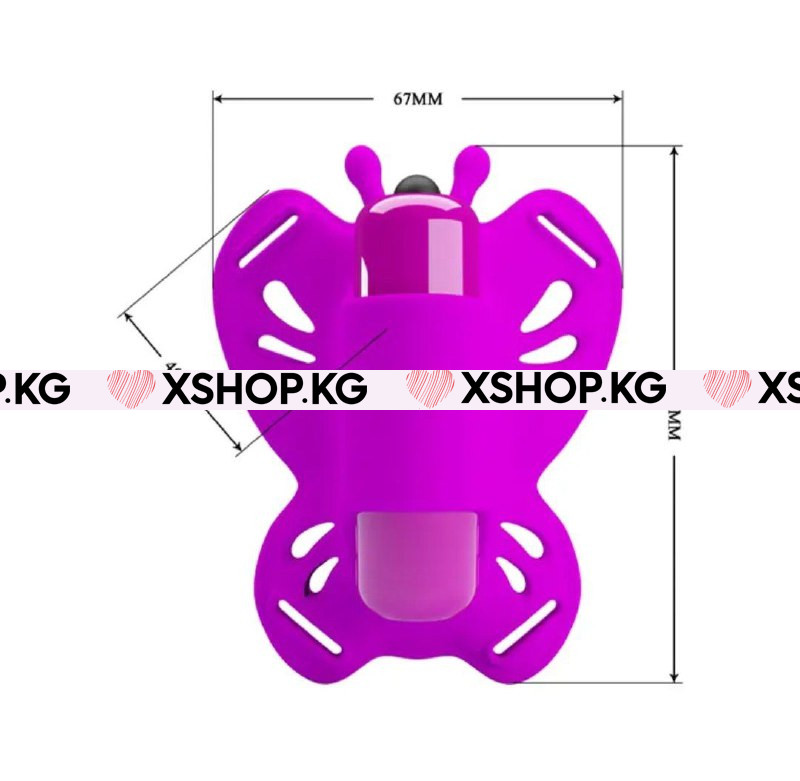 Вибротрусики в виде бабочки "Pretty Love Sloan"