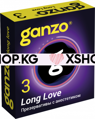 Презервативы "Ganzo", 3 шт