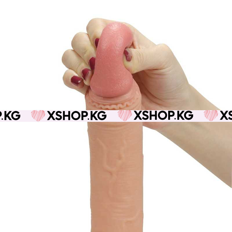 Мужской полый супер реалистичный страпон "Ingen"