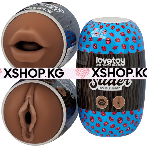 Двусторонний карманный мастурбатор "Slider Lovetoy"