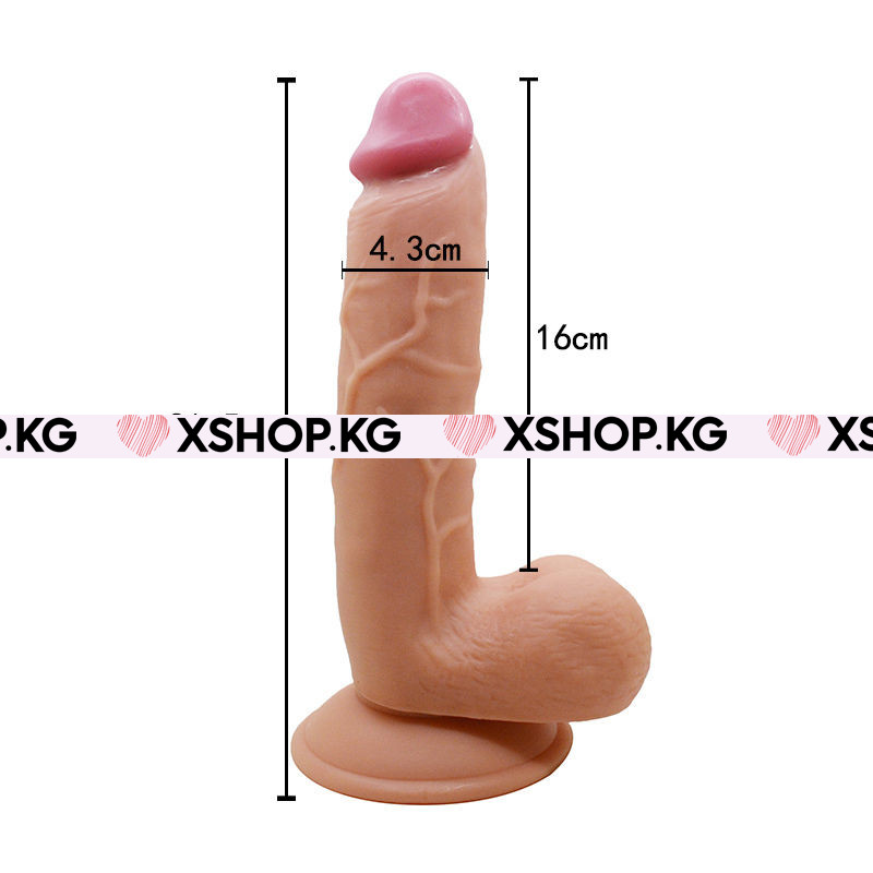 Реалистичный фаллоимитатор "Enduro blaster" 7,5" 