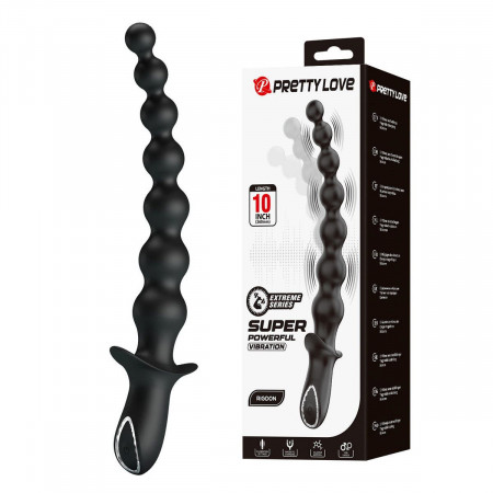Анальный шариковый вибростимулятор "Pretty Love Rigdon"