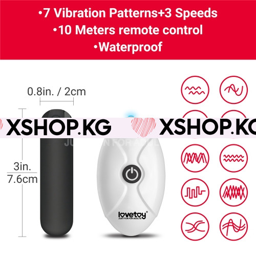 Вибротрусики с дистанционным пультом управления "Ingen"