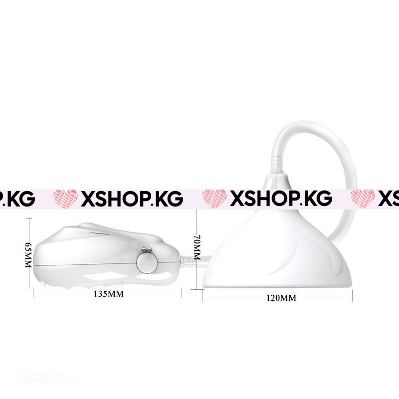 Автоматический вакуумный вибромассажер груди "Pretty Love Fantasy Partner"