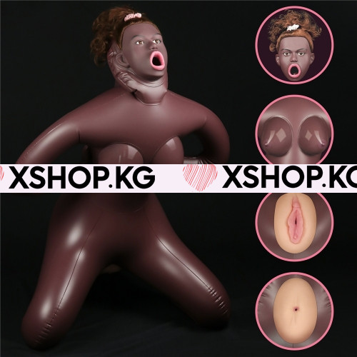 Надувная афрокукла ковбойша наездница "Yael"