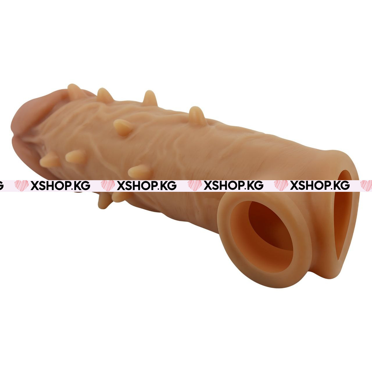 Рифленая Насадка на член "Pretty Love Osborn"