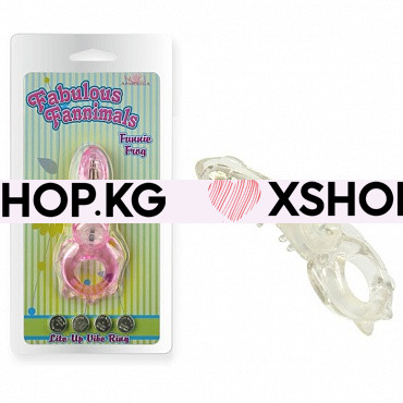 Эрекционное виброкольцо "Fabulous Fannimals"