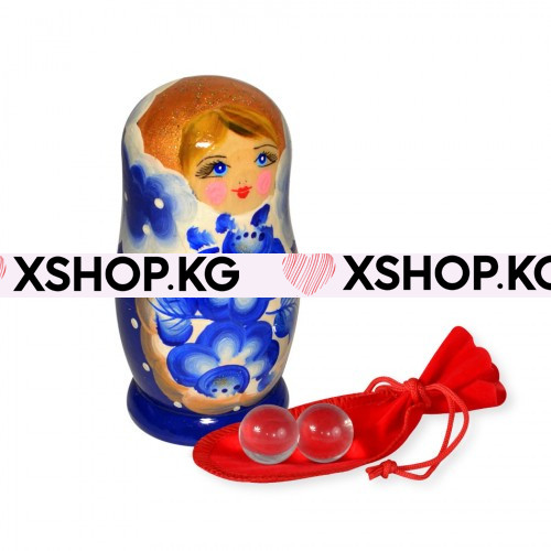 Шарики массажные их хирургической стали "Матрешка" 8007
