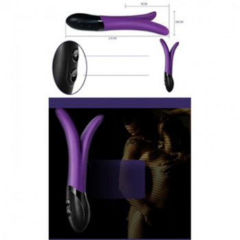 Двойной вибратор "Violet" 