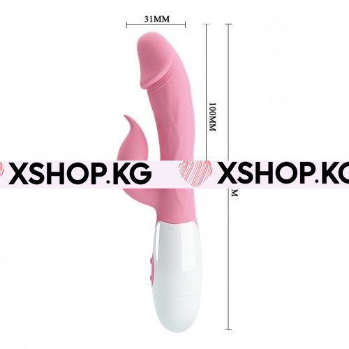 Вибратор со стимуляцией клитора "Pretty Love Peter"