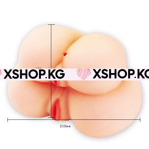 Реалистичная двойная вагина с вибрацией "Passion Lady Twin Ass"