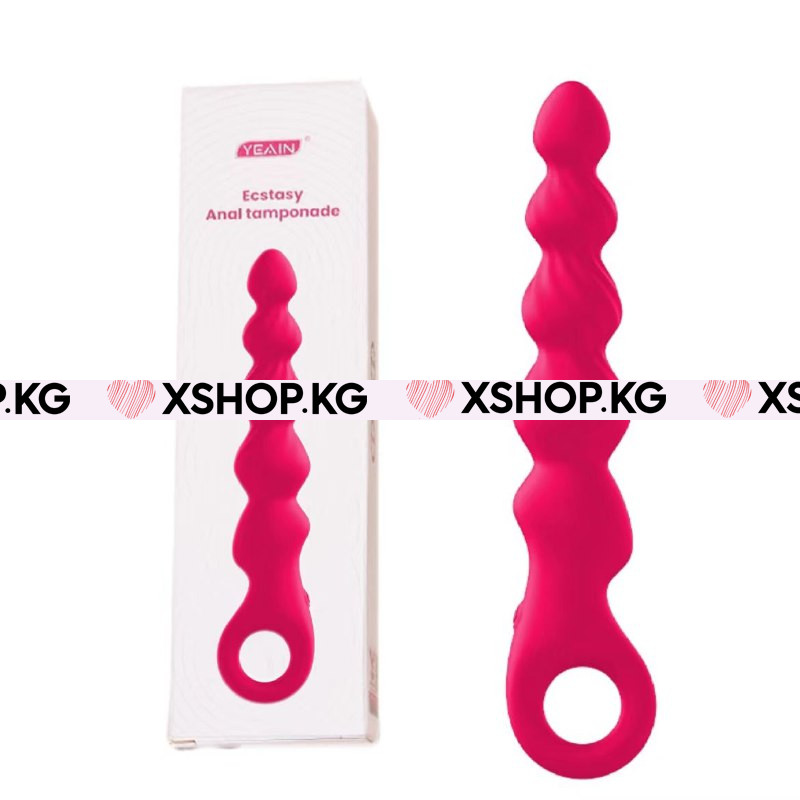 Анальная цепочка шарики "Ecstasy Anal Tamponade Yeain"
