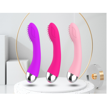 Перезаряжаемый вибратор c шипами на головке, стимулирующие точку G "AFY-F27"