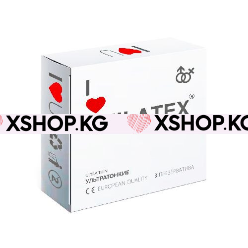 Испанские презервативы "UNILATEX", 3 шт.