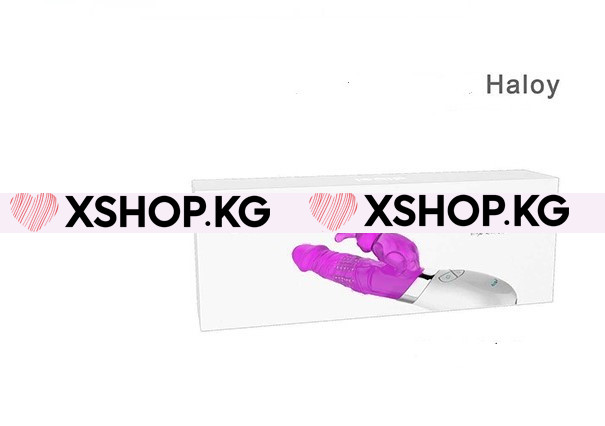 Вибратор с ротационными движениями "Кролик-Haloy" 