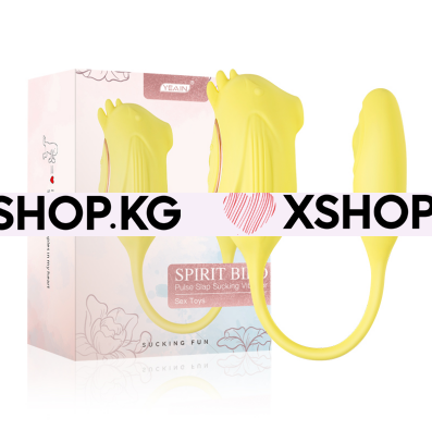 Нагревающийся вибростимулятор 2 в 1 с вакуумной стимуляцией клитора "Spirit Bird"