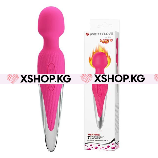 Нагревающийся вибромассажер "Pretty Love Anthony"