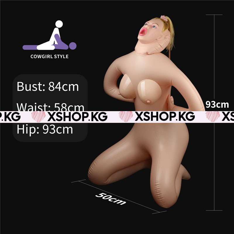 Надувная кукла ковбойша наездница "Fayola"