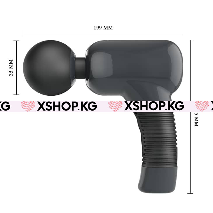 Мощный вибромассажер-пистолет "Pretty Love Super Power"