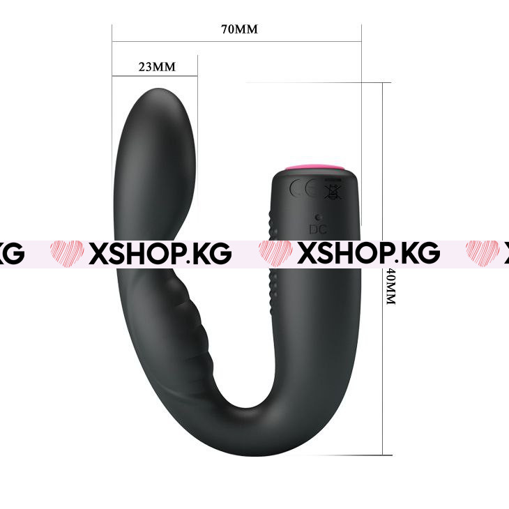 Сгибаемый гибкий вибратор "Pretty Love Quintion"