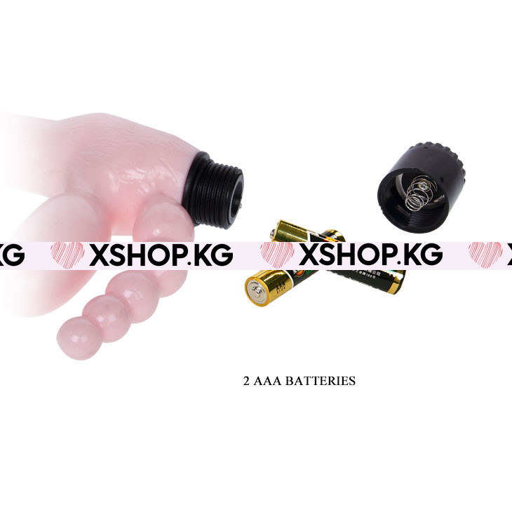 Женский страпон без ремней с вибраций "Super Strapless Dildo"