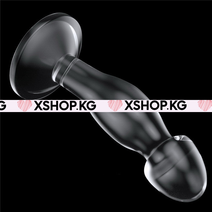 Анальный прозрачный стимулятор на присоске "Flawless Clear" 6,5"