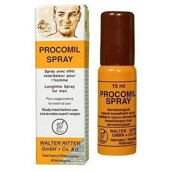 Спрей для продления полового акта "Procomil spray", 15 мл