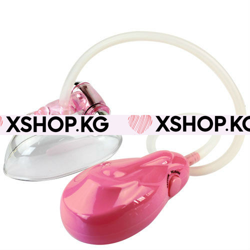 Вакуумная помпа для клитора с вибрацией "Clitoral Pump" 