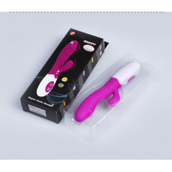 Вибромассажер "Pretty Love Snappy" с клиторальным стимулятором