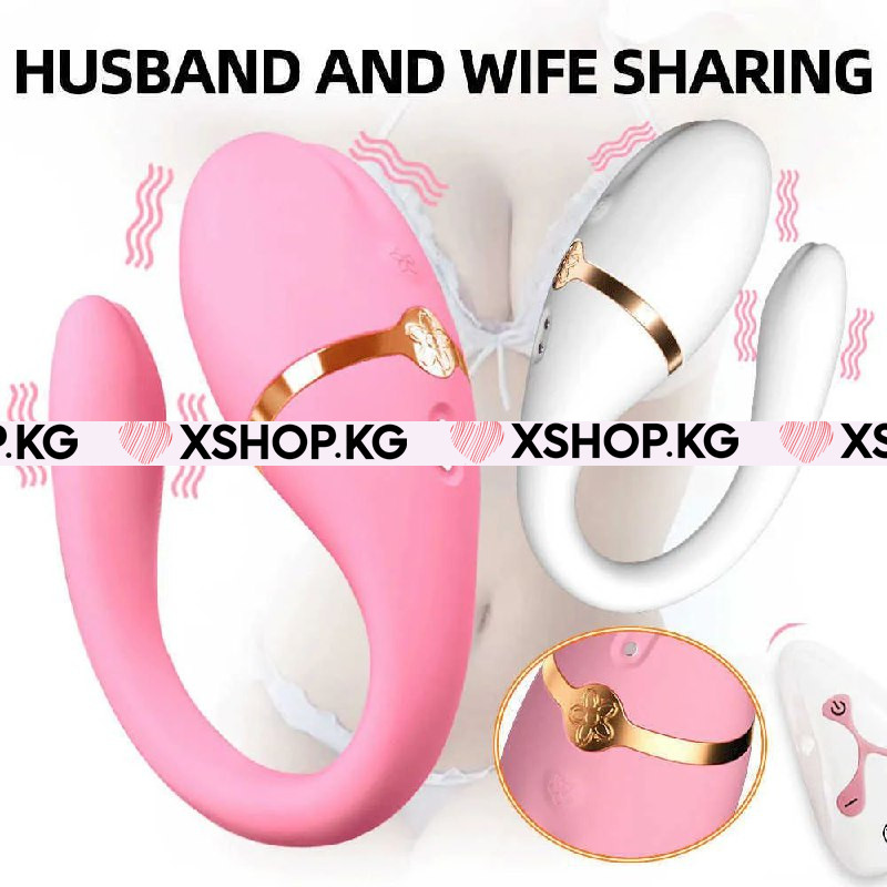 Вибростимулятор для пар с дистанционным пультом "Mandarin Duck Yeain"