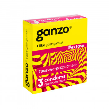 Презервативы "Ganzo", 3 шт