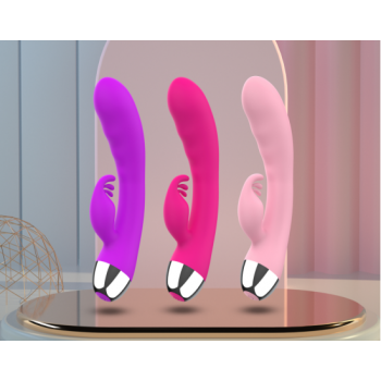 Перезаряжаемый вибратор cо стимуляцией клитора "AFY-F22"