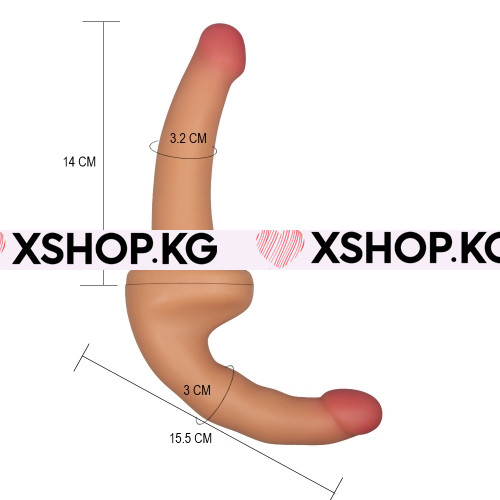 Двойной фаллоимитатор с вибрацией "Holy Dong"