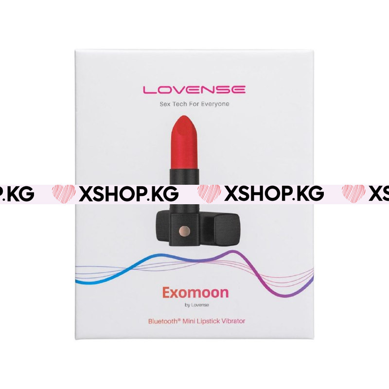 Мини-вибратор в виде помады "Exomoon by Lovense"