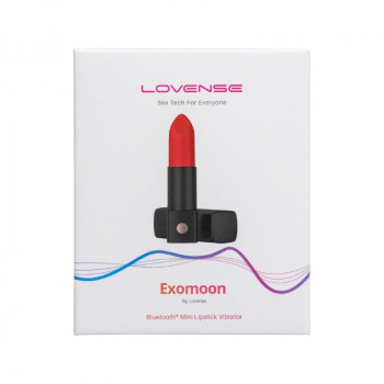 Мини-вибратор в виде помады "Exomoon by Lovense"