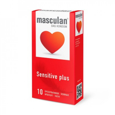 Презервативы "Masculan Sensitive Plus", 3 шт