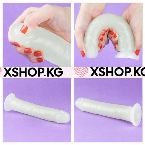 Фаллоимитатор светящийся без мошонки "Play Lumino" 8,0" 