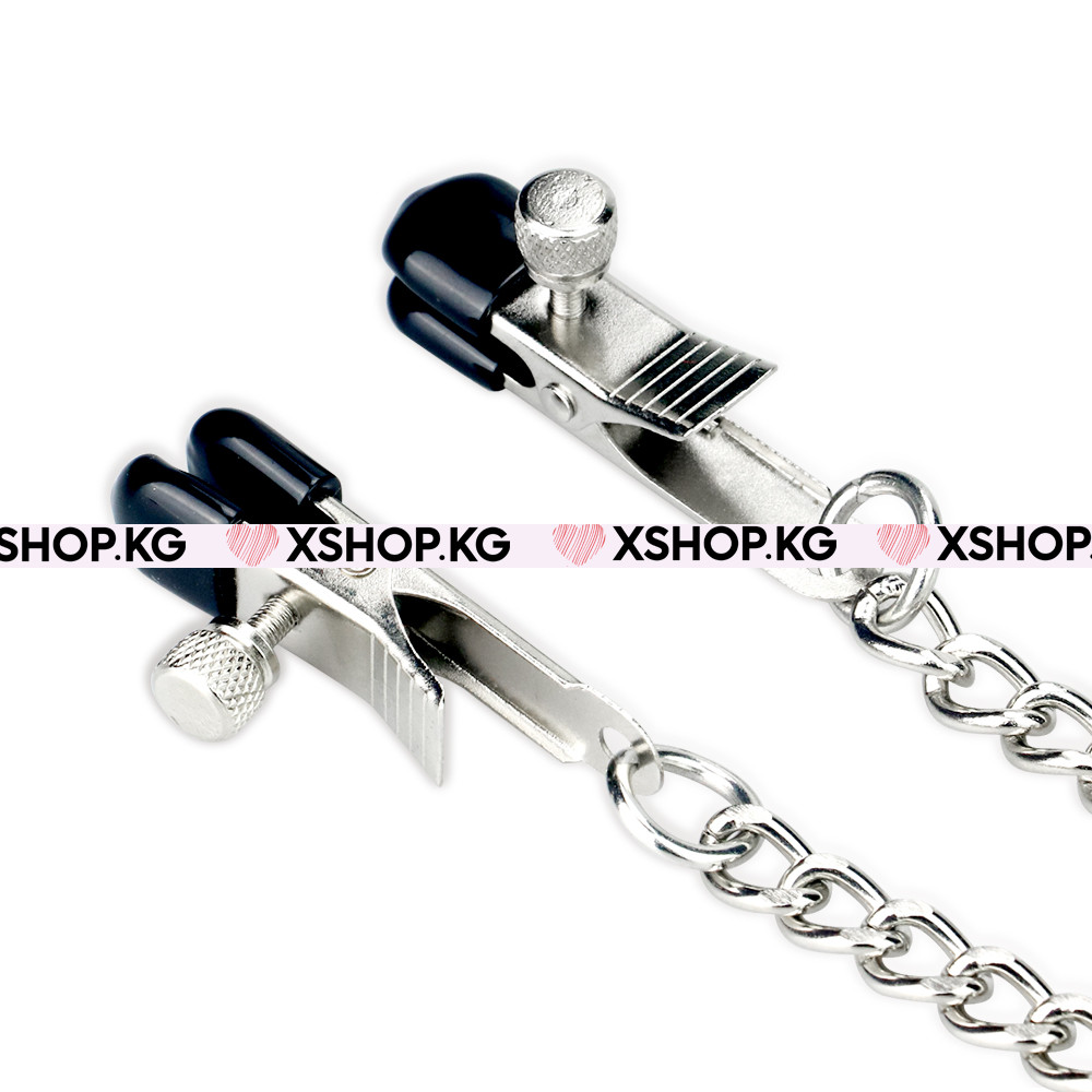 Кляп с зажимами на соски "Bondage Fetish" 