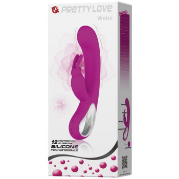 Вибратор с клиторальной стимуляцией "Pretty Love Webb"