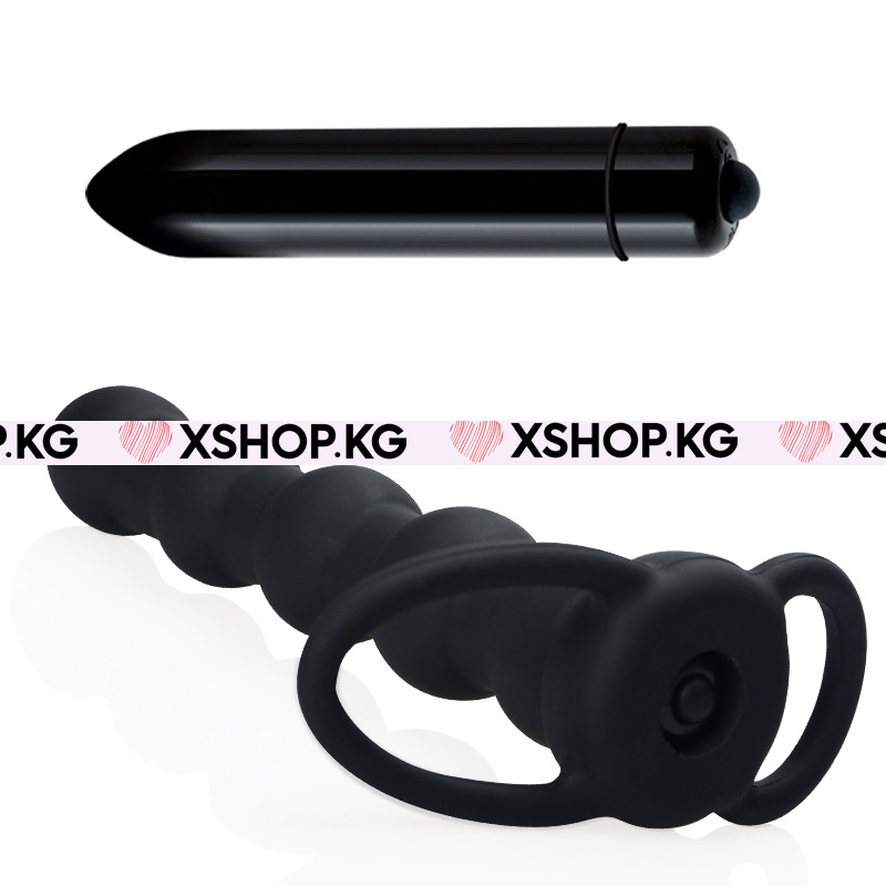 Насадка для двойного проникновения с вибрацией "Rock Balled Double Prober" 