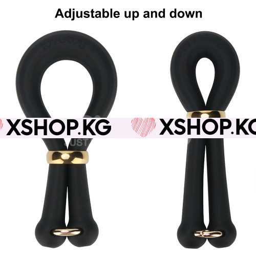 Силиконовое эрекционное кольцо на член и мошонку "Pinnacle Pro"