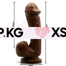 Фаллоимитатор с большой головкой "Big Glans Dong" 7"