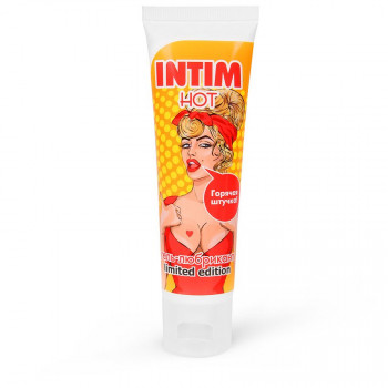 Возбуждающий гель-любрикант "Intim Hot", 50 г