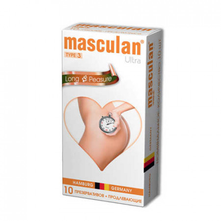 Презервативы "Masculan Ultra", 3 шт