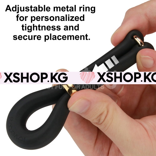 Силиконовое эрекционное кольцо на член и мошонку "Pinnacle Pro"