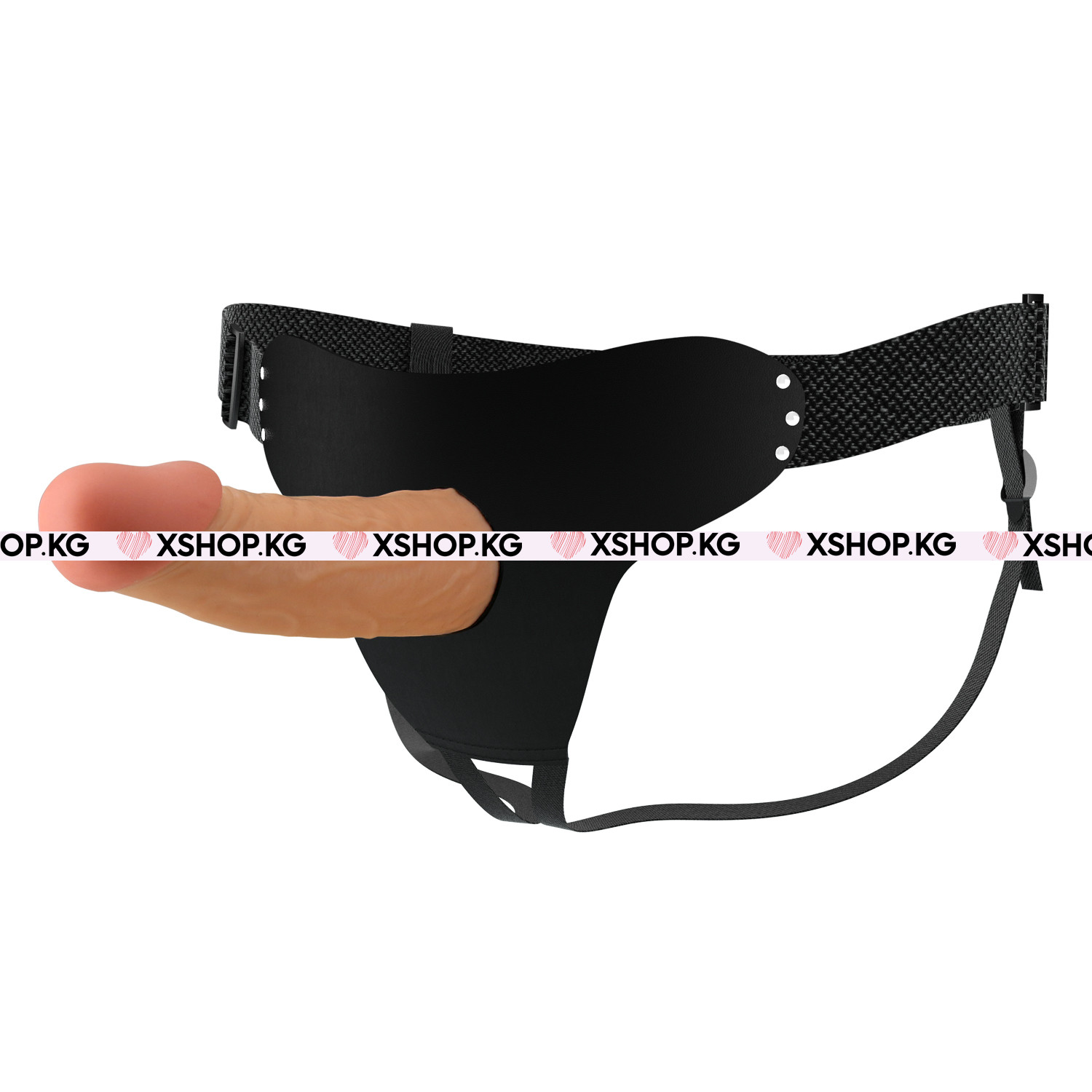 Мужской полый страпон "Pretty Love Stark" 6,9"